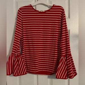 Candy stripe top